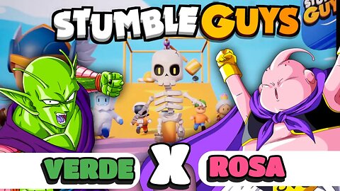 #stumbleguys , PICCOLO VERDE X ROSA MAJIN BOO