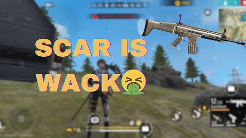 Scar is ass 🤮 |free fire|free fire gameplay@free fire