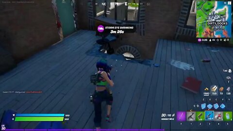 Playing Fortnite Solos Season 8