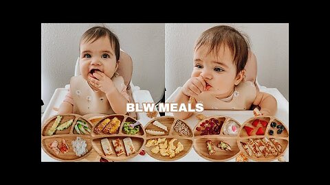 Easy Baby Led Weaning Meals | My Baby's Favorite Foods For Breakfast, Lunch & Dinner
