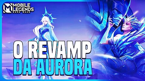 NOVO REVAMP DA AURORA INCRÍVEL, NOVO SQUAD STREET E PATCH | MLBB