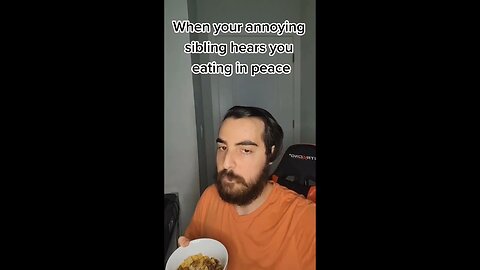 Annoying Sibling Hears You Eating #EdoubleDie #Eminem #siblings
