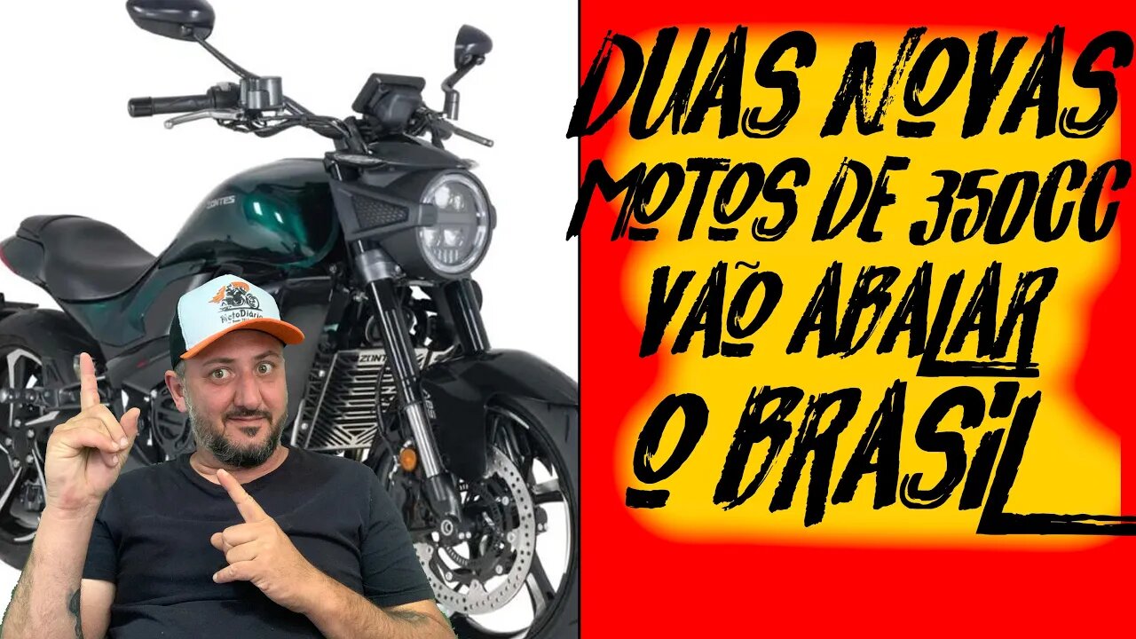 AGORA VAI... ✅😮 2 NOVAS MOTOS de 350 cc podem ABALAR o BRASIL 😮😮😮