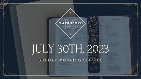 MCC July 30th Sunday Service