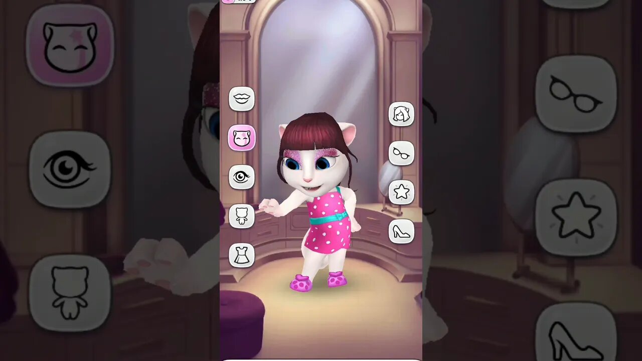 😍😍 Angela's Outfits #481 | My Talking Angela 2 | #shorts #funwithangela 🤣😂