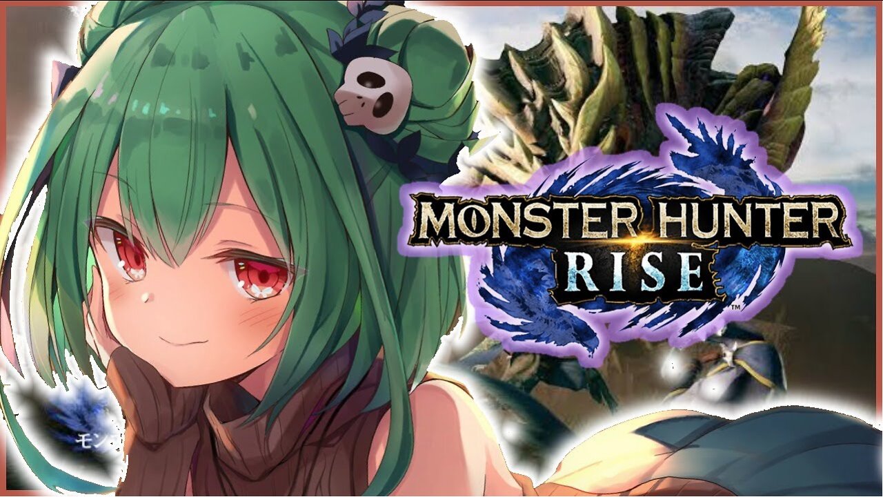 【MONSTER HUNTER RISE】討伐をこなして初心者が猛者になっていく★3【潤羽るしあ/ホロライブ】