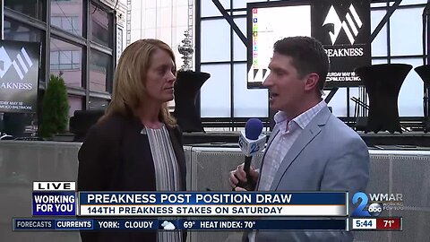 Post position and odds announced for 2019 Preakness field