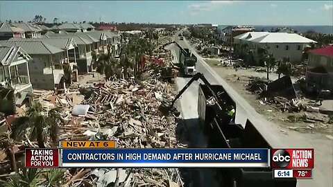 Hurricane Michael likely adding to skilled worker shortage across Florida
