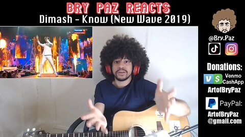 Guitarist REACTS to Dimash - Know (New Wave 2019)