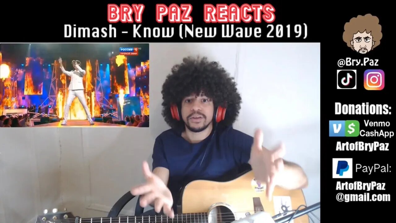 Guitarist REACTS to Dimash - Know (New Wave 2019)