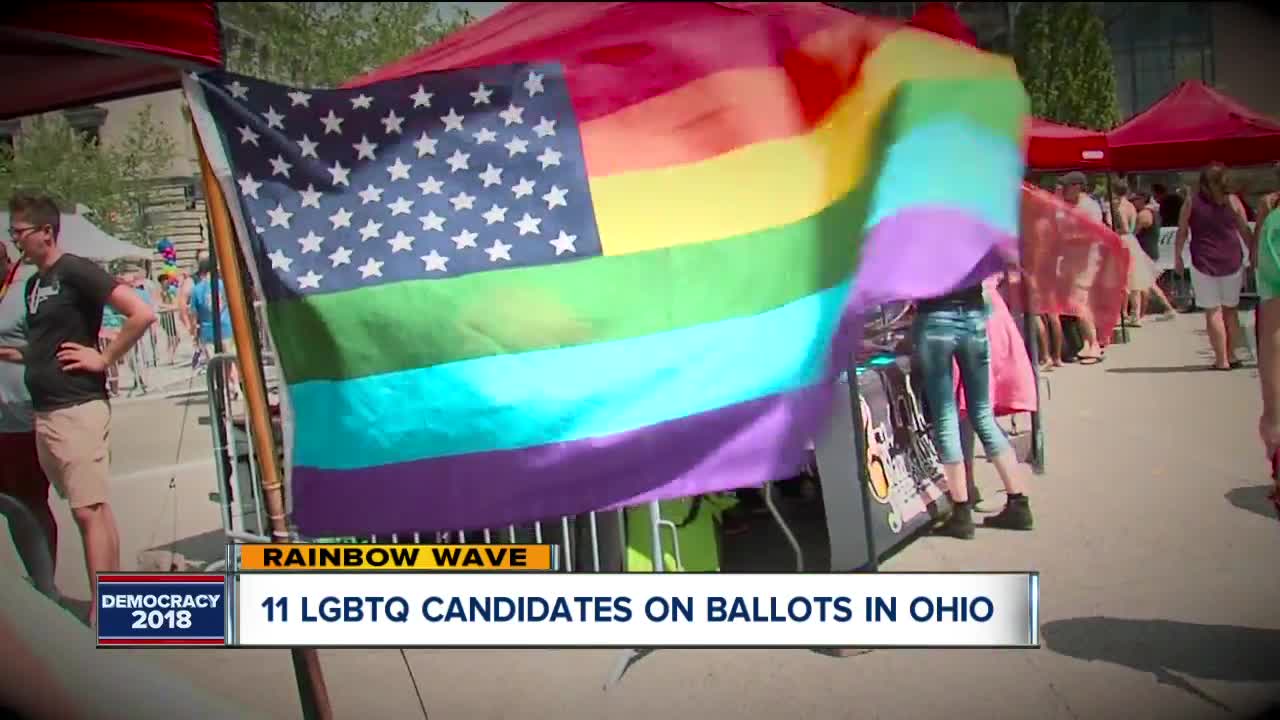 A rainbow wave is on the move in the Buckeye State as election day gets closer