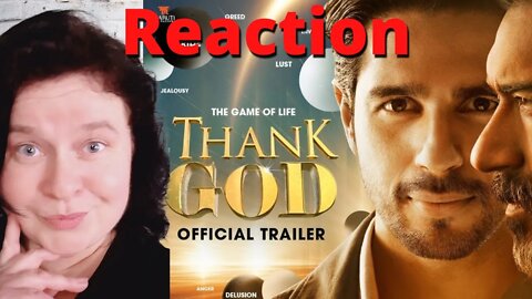 Reaction : Thank God ( Official Trailer ). First time