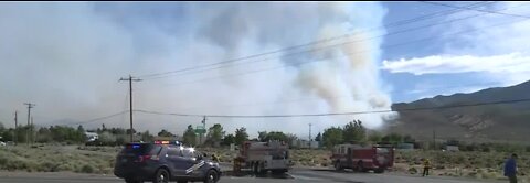 Poeville Fire 30% contained near Reno