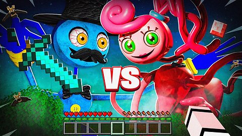 Daddy Long Legs VS Mommy Long Legs - Minecraft