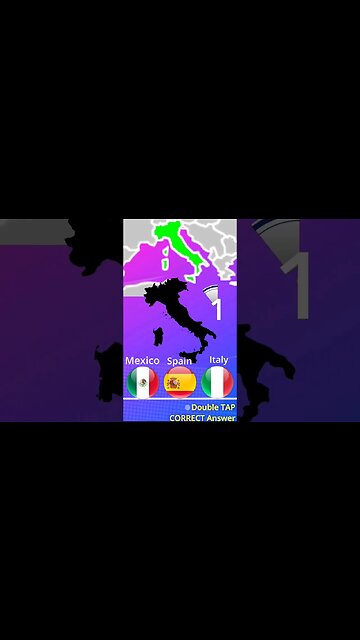 🍕Map Challenge Mexico Spain Italy Europe | World geography #shorts