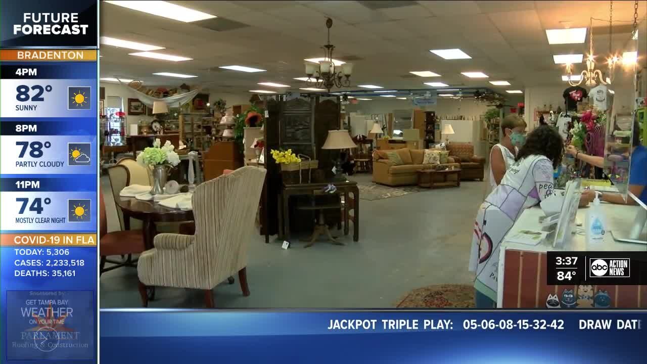 Retail shop and animal rescue merged into one big building