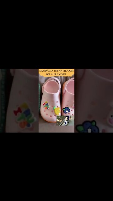 Sandália Infantil Com Sola Flexível Antiderrapante Desenho Para Verão @ScanPlay