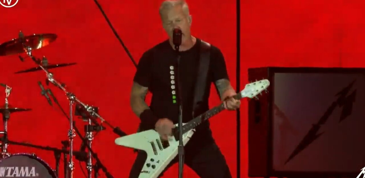 Metallica live in Belgium