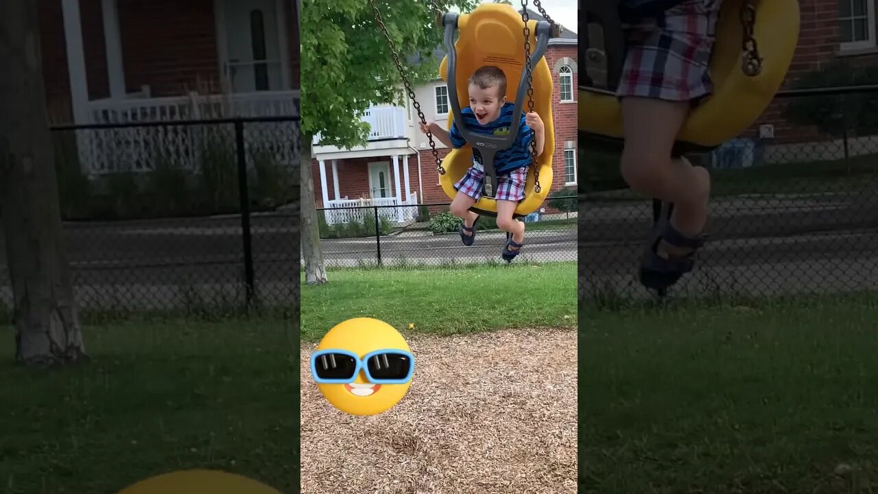 Kid Shaker & Swings with Jakey at the Playground 😁