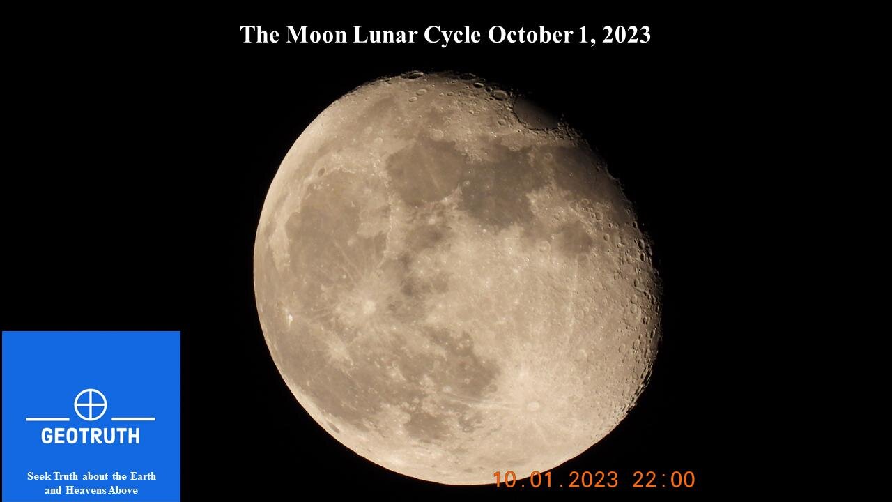 Moon Lunar Cycle October 1 2023