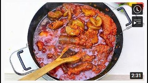Authentic Buka Stew AKA Palm Oil Stew