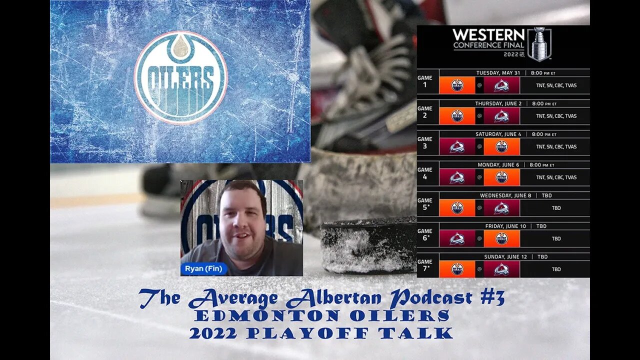 Average Albertan Podcast #3 - Edmonton Oiler Playoff talk. Battle of Alberta recap and Oil vs. Avs!