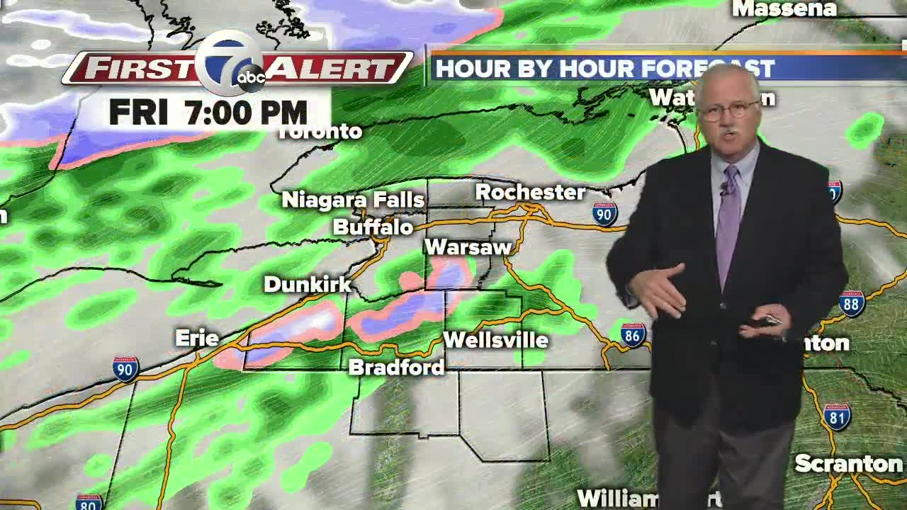 Wintry weather returns for the weekend