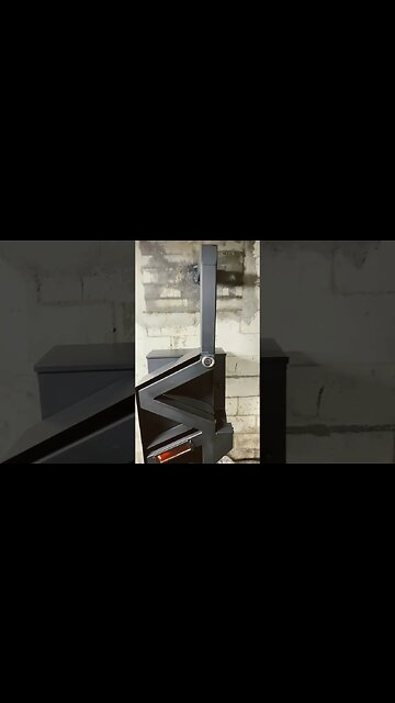 WiseWay Pellet Stove Install- COMPLETE! #shorts #howto #harborfreight