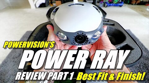 Underwater Drone PowerVision PowerRay 4K ROV Review - Part 1 - [Unboxing & Setup In-Depth]