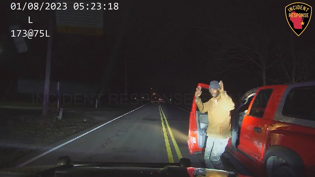 Dash Cam: Greenfield Police Pursuit of Getaway Truck