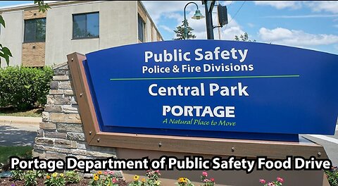 The Portage Department of Public Safety is getting ready to host a holiday donation