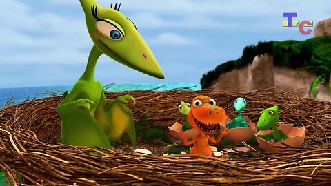 قطار الديناصورات | أغنية البداية | توب كرتون