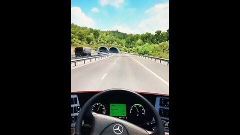 ETS2 | Mercedes-Benz Tourismo otobüs POV Gameplay