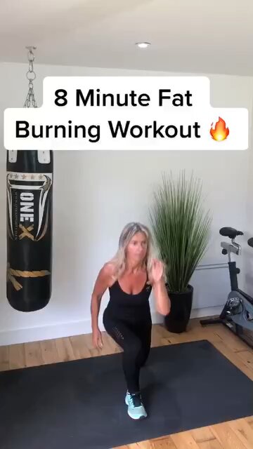 Quick and Easy Fat Burning Workout 🏋🏽‍♀️🔥