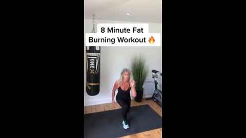 Quick and Easy Fat Burning Workout 🏋🏽‍♀️🔥