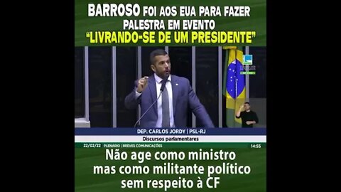 Barroso foi aos EUA para fazer palestra em evento “livrando-se de um Presidente”
