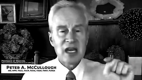 Dr. Peter A. McCullough Warns COVID-19 Vaccinations Are "Directly Killing Babies In The First Trimester" !!