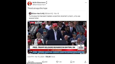 Never Forget Who Actually Called For A Bloodbath....