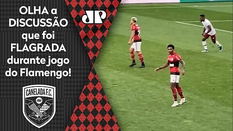 "PO%%@, Rogério! TUDO SOU EU nessa MER#@?" OLHA a DISCUSSÃO que foi FLAGRADA no jogo do Flamengo!