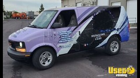 Fully Equipped - 2004 GMC Safari Mobile Detailing Service Van | Mobile Business Unit