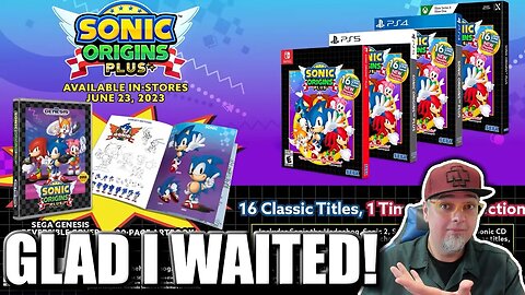 I KNEW IT! GLAD I WAITED! Sonic Origins Plus Collection Physical Edition COMING SOON!