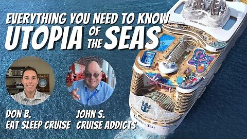 All Your Utopia of Seas Questions Answered! Live Cruise Q & A | 7:30 PM ET 4:30 PT