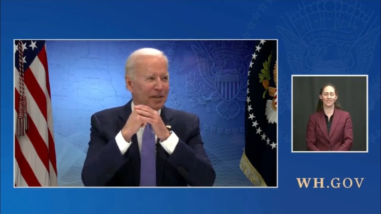 Minute After Live Stream Started, Biden Says I'm Waiting For Them To Tell Me When We're Live