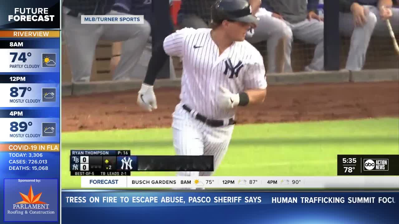 Rays fail to close series in Game 4 loss to Yankees