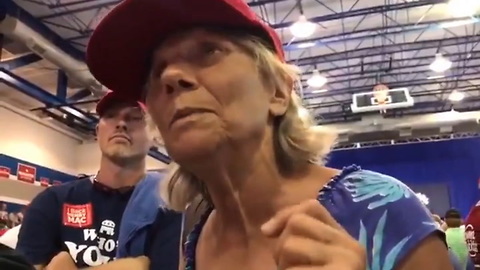 Fed-Up Woman Corners Acosta, Berates Over Fake News Heading Toward Violence