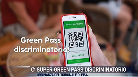 Green pass discriminatorio!