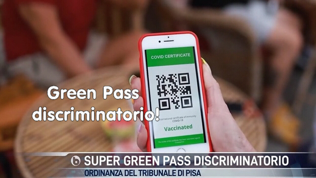 Green pass discriminatorio!