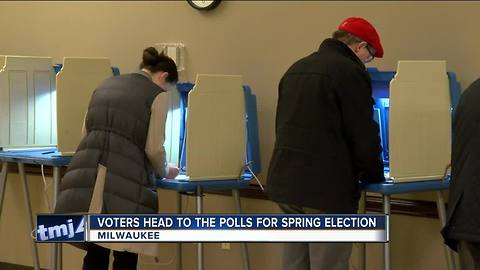MKE Voters take to polls for spring election