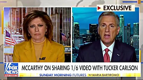 "DEMOCRATS ARE NOT HONEST!!" Kevin McCarthy On Giving January 6th Footages To Tucker Carlson
