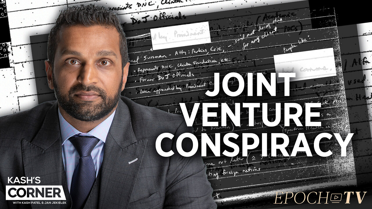 Durham Hits Clinton Campaign with 'Joint Venture Conspiracy’ | Kash's Corner